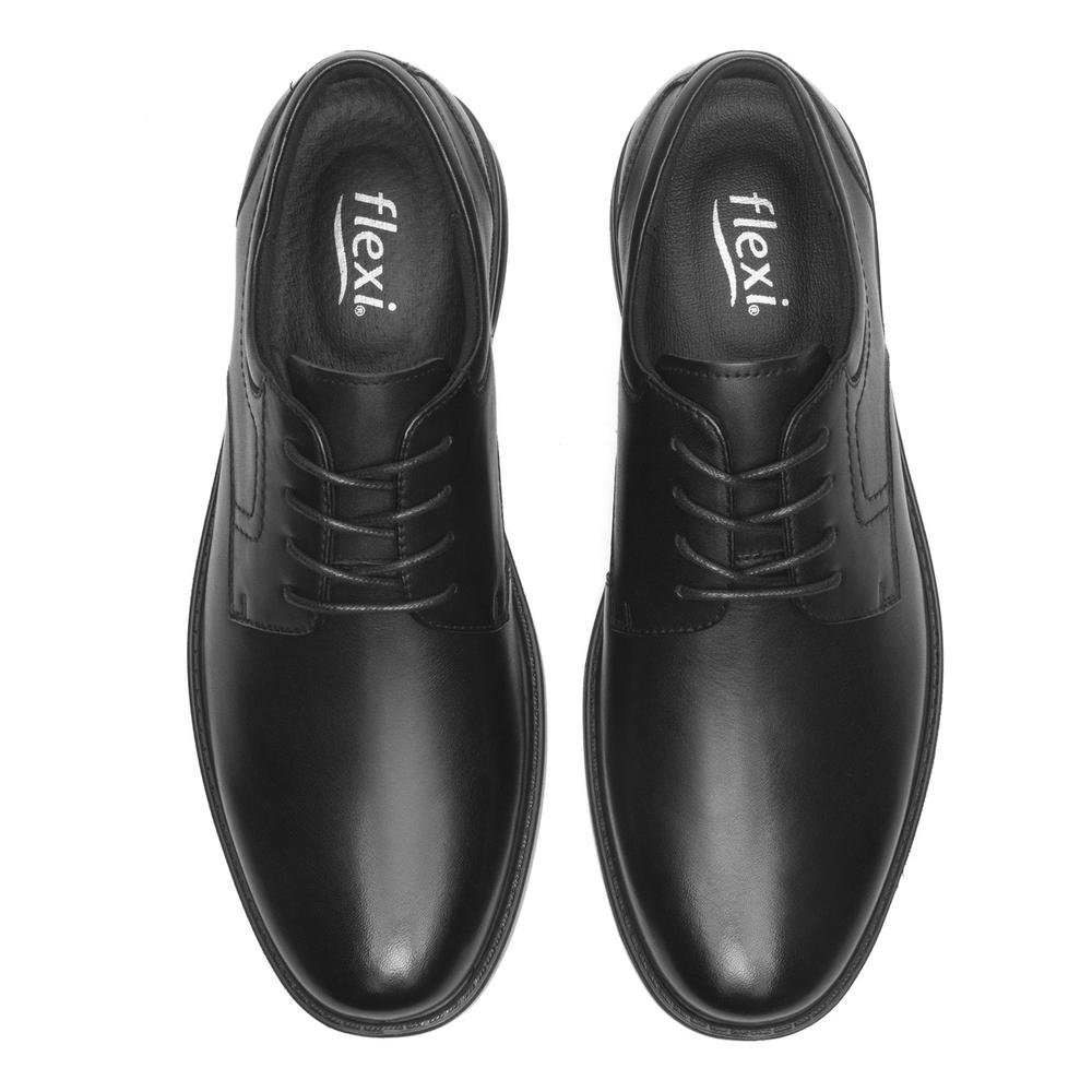 Foto 8 pulgar | Zapato Casual Flexi Negro Para Hombre [fff3641] Negro