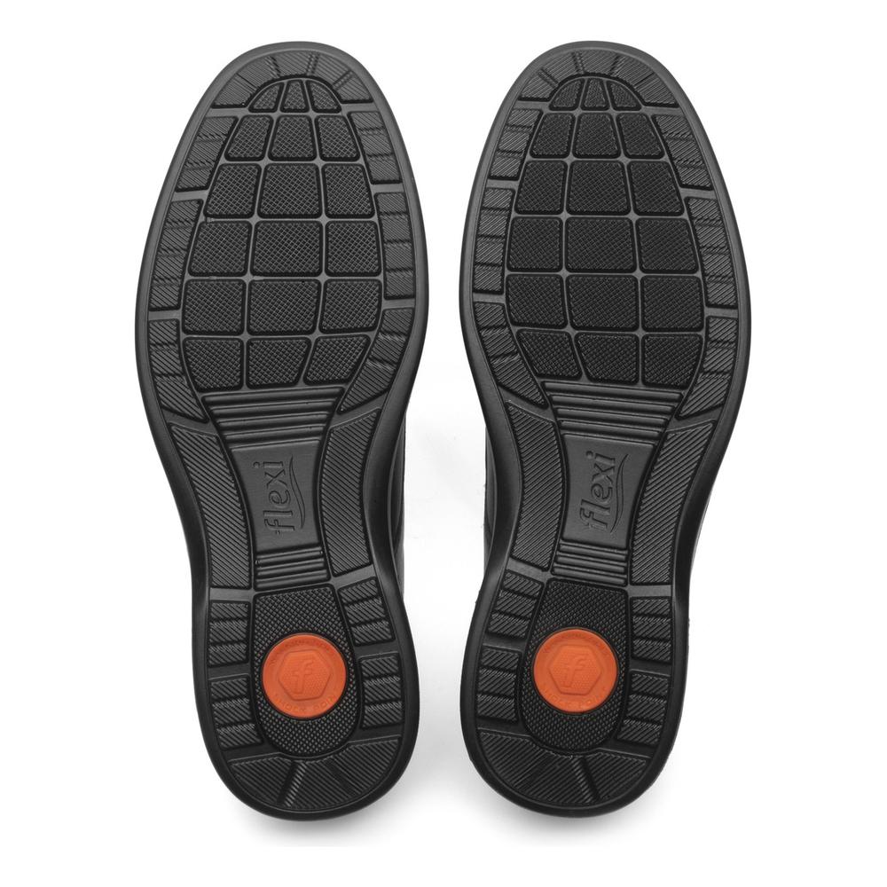 Foto 8 | Zapato Casual Flexi Negro Para Hombre [fff3641] Negro