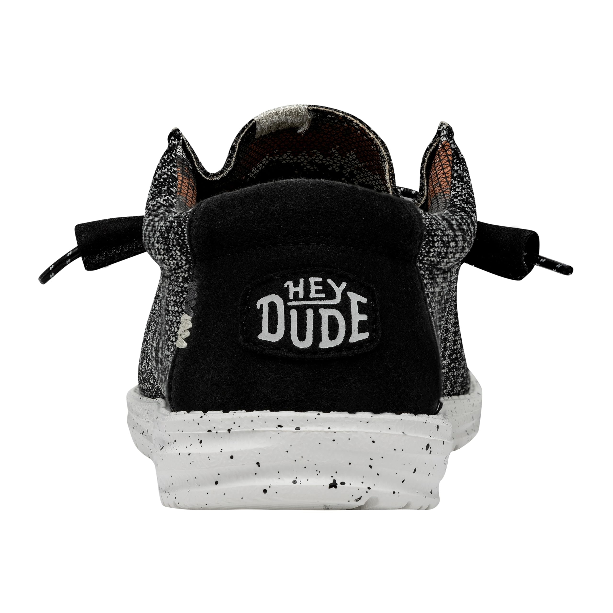 Foto 6 pulgar | Mocasines Hey Dude Wally Sox Stitch Para Hombre, Color Blanco Y Negro - Venta Internacional.