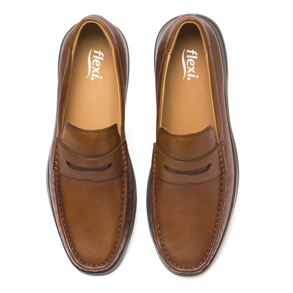Foto 8 pulgar | Zapato Casual Flexi Cafe Para Hombre [fff3733] Cafe