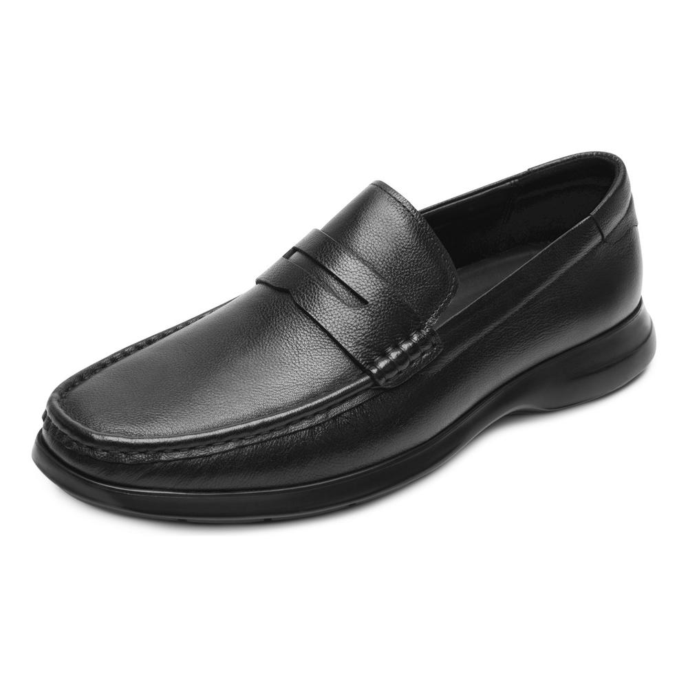 Foto 4 pulgar | Zapato Casual Flexi Negro Para Hombre [fff3732] Negro