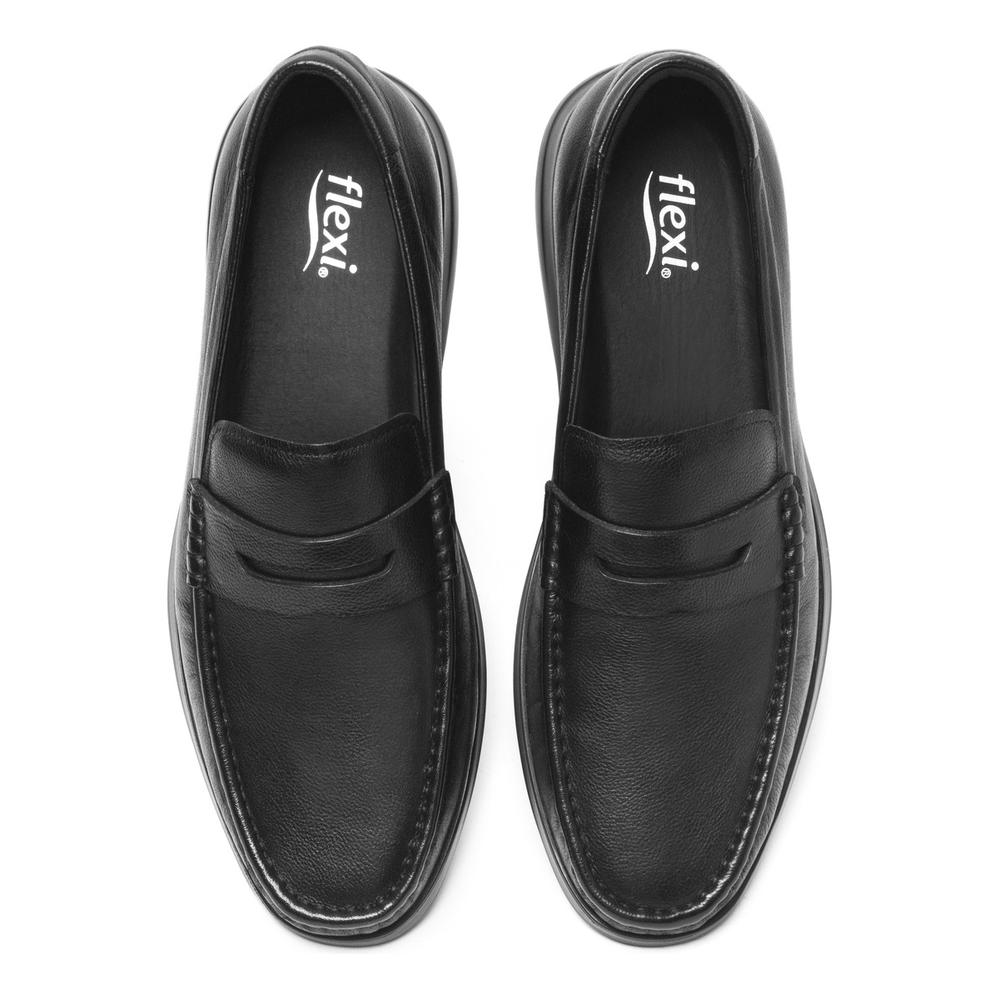Foto 8 pulgar | Zapato Casual Flexi Negro Para Hombre [fff3732] Negro