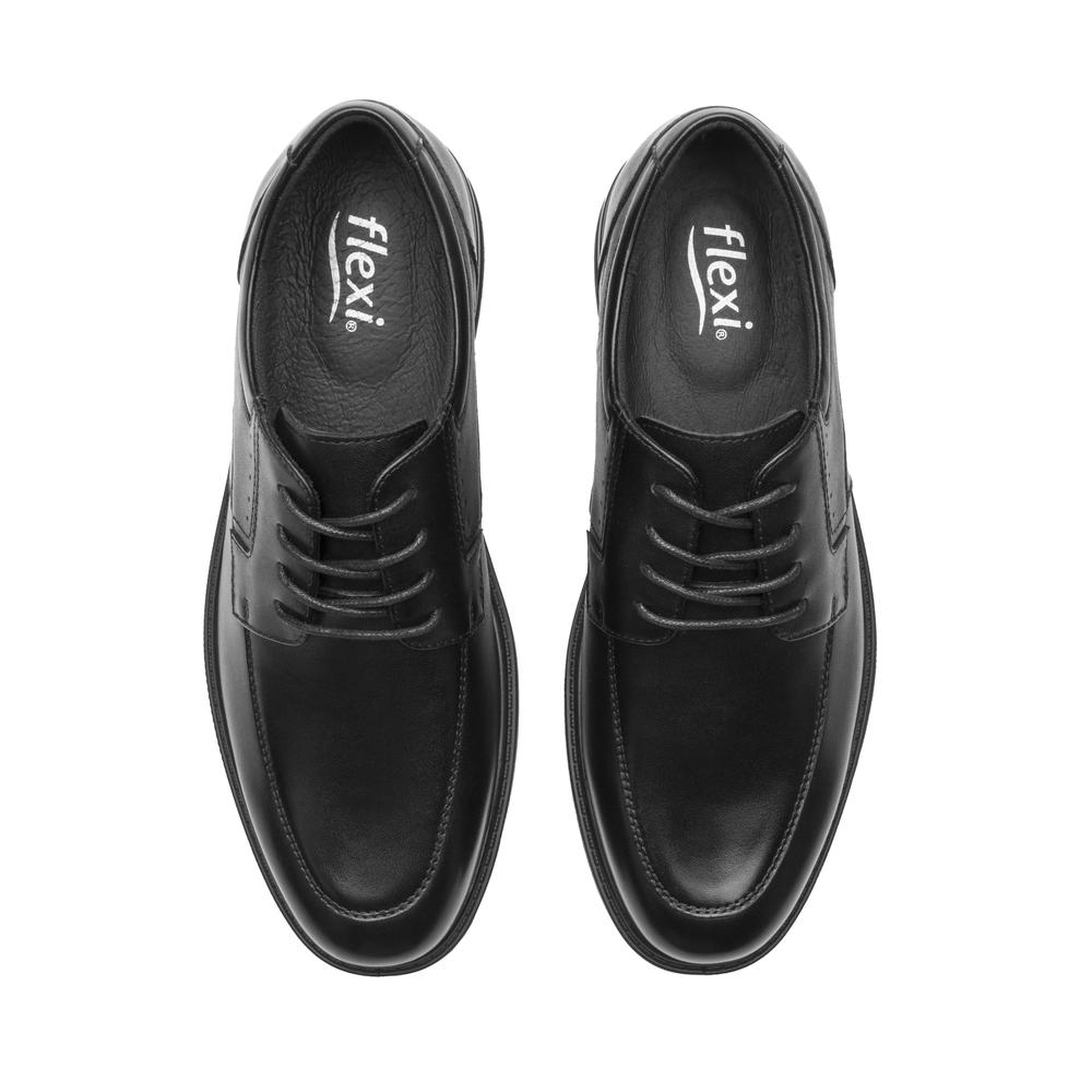 Foto 8 pulgar | Zapato Casual Flexi Negro Para Hombre [fff3791] Negro