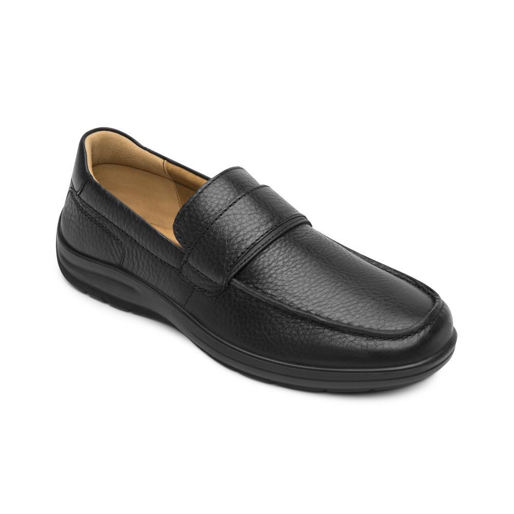 Foto 3 pulgar | Zapato Casual Flexi Negro Para Hombre [fff3790] Negro