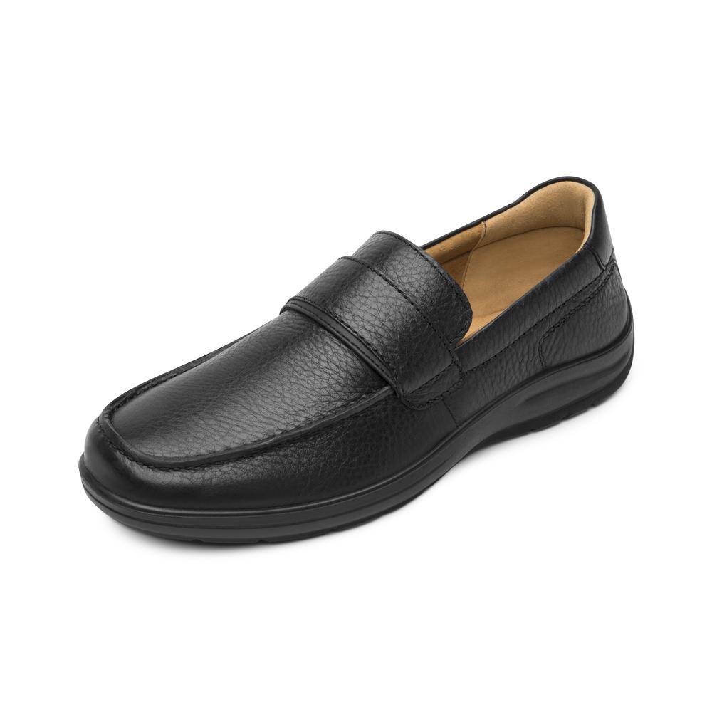 Foto 4 pulgar | Zapato Casual Flexi Negro Para Hombre [fff3790] Negro