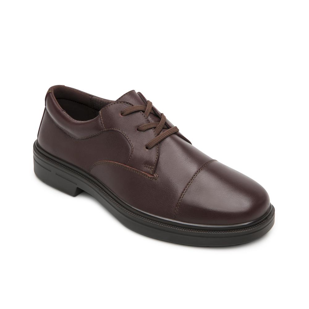 Foto 3 pulgar | Zapato Casual Flexi Vino Para Hombre [fff3800] Vino