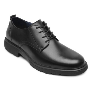 Foto 2 | Zapatos Casuales Flexi Negros para Hombre
