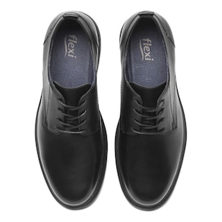 Foto 7 | Zapatos Casuales Flexi Negros para Hombre