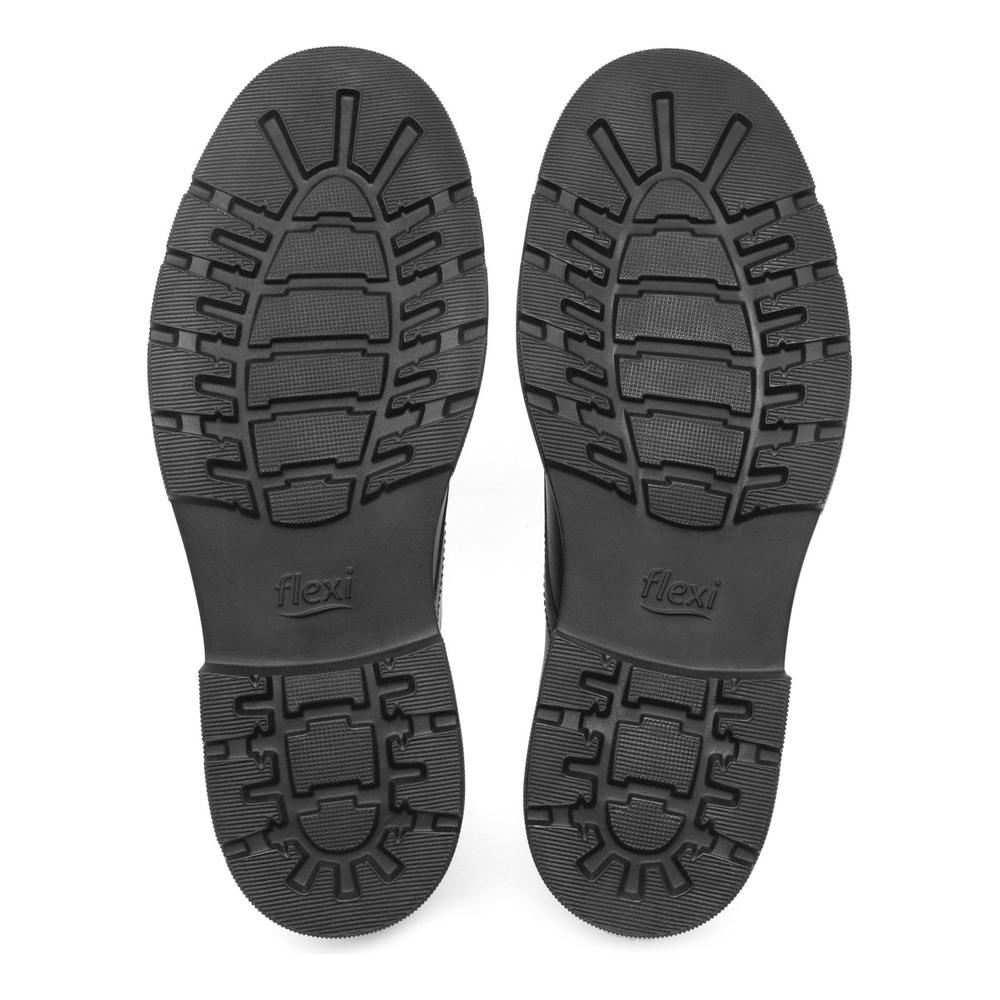 Foto 8 | Zapatos Casuales Flexi Negros para Hombre