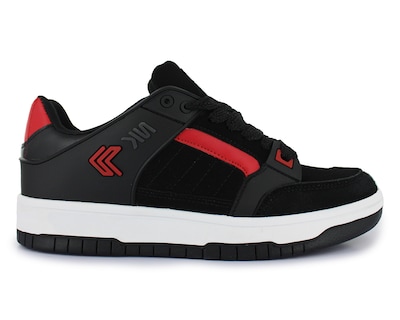 Foto 3 | Tenis Casual Negro Rojo Hombre Glodunk Newk