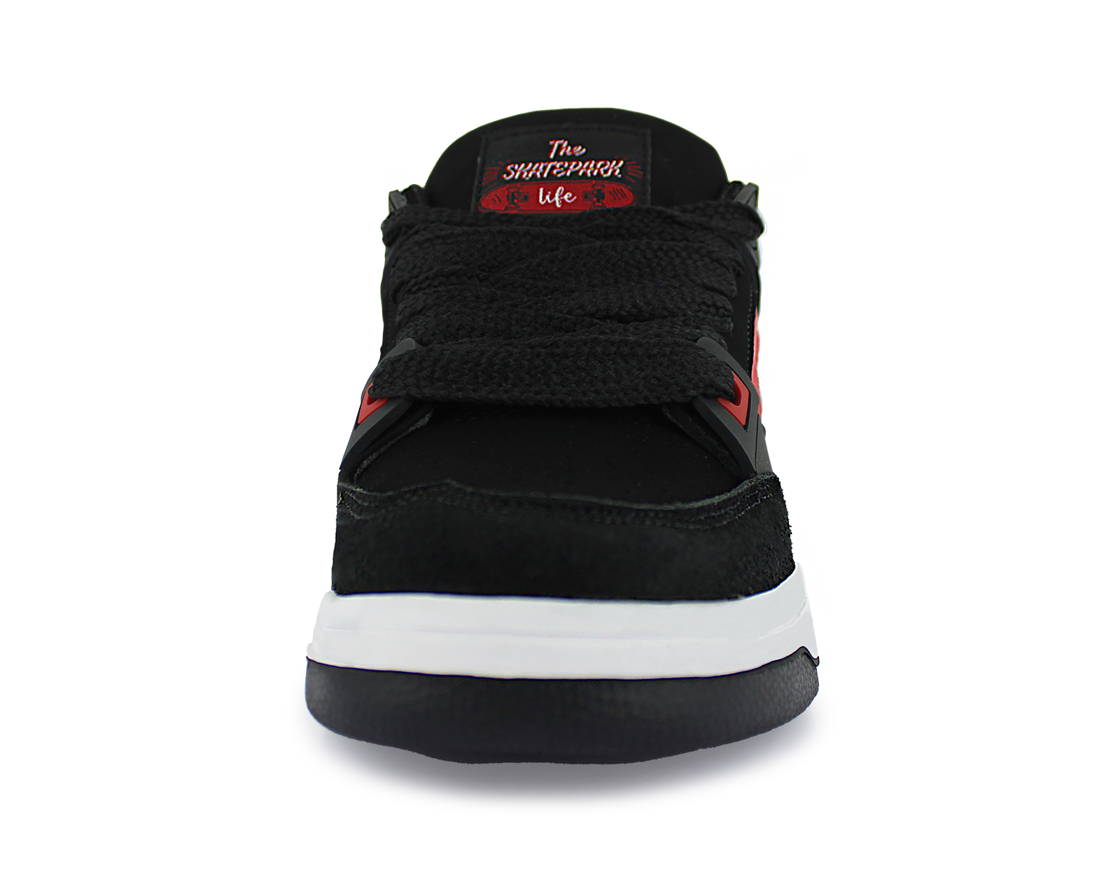 Foto 5 pulgar | Tenis Casual Negro Rojo Hombre Glodunk Newk
