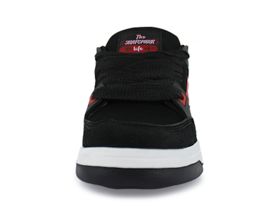 Foto 4 | Tenis Casual Negro Rojo Hombre Glodunk Newk
