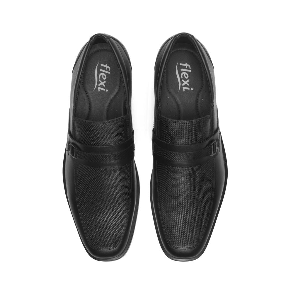 Foto 8 pulgar | Zapato De Vestir Flexi Negro Para Hombre [fff3636] Negro
