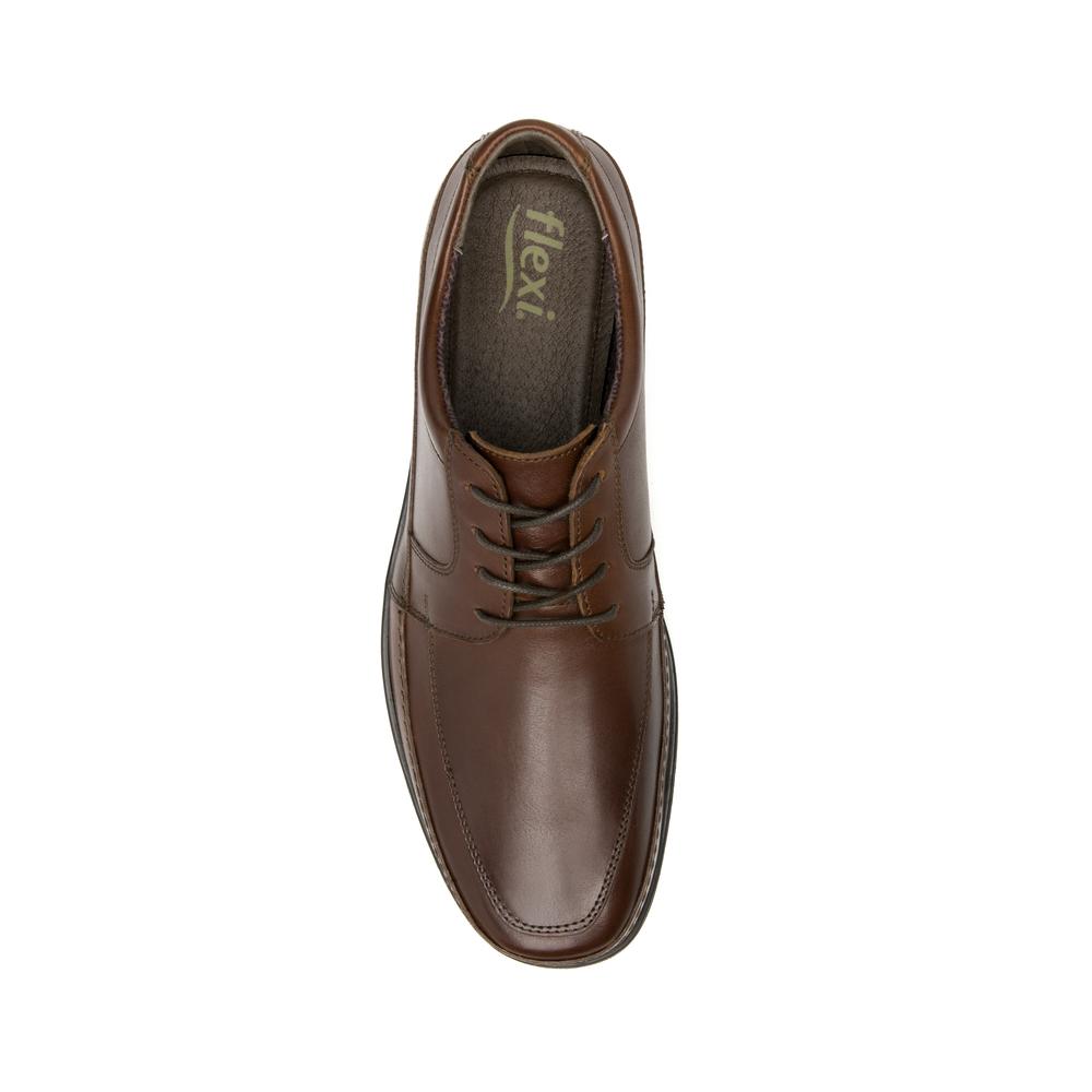 Foto 8 pulgar | Zapato Casual Flexi Cafe Para Hombre [fff3515] Cafe