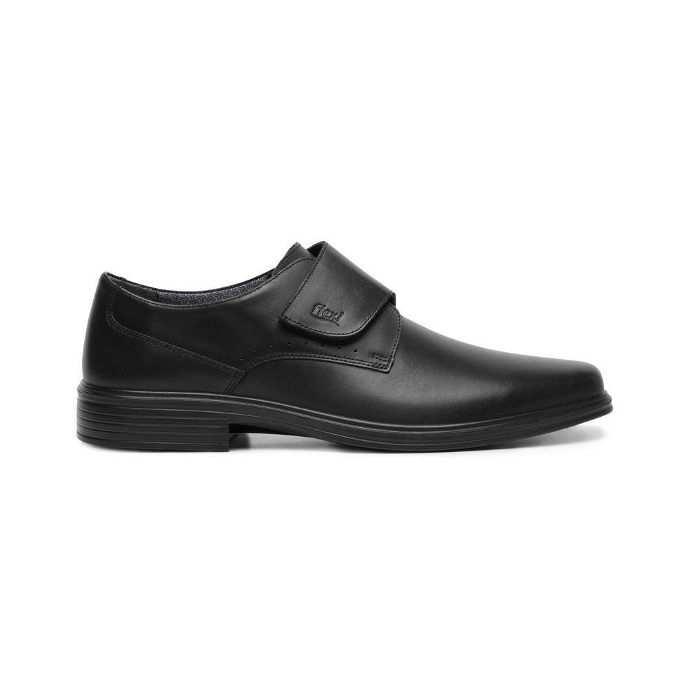 Foto 2 pulgar | Zapato Casual Flexi Negro Para Hombre [fff3583] Naranja