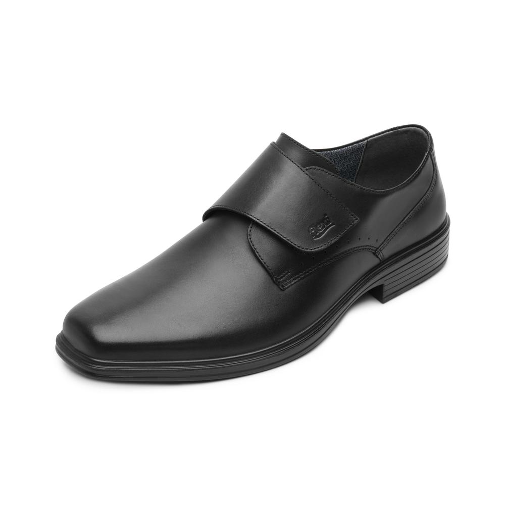 Foto 4 pulgar | Zapato Casual Flexi Negro Para Hombre [fff3583] Naranja