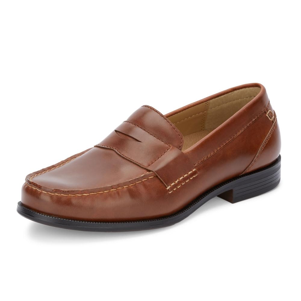 Foto 2 pulgar | Mocasines Shoes Dockers Colleger Para Hombre En Color Canela, Talla 9.5 - Venta Internacional.