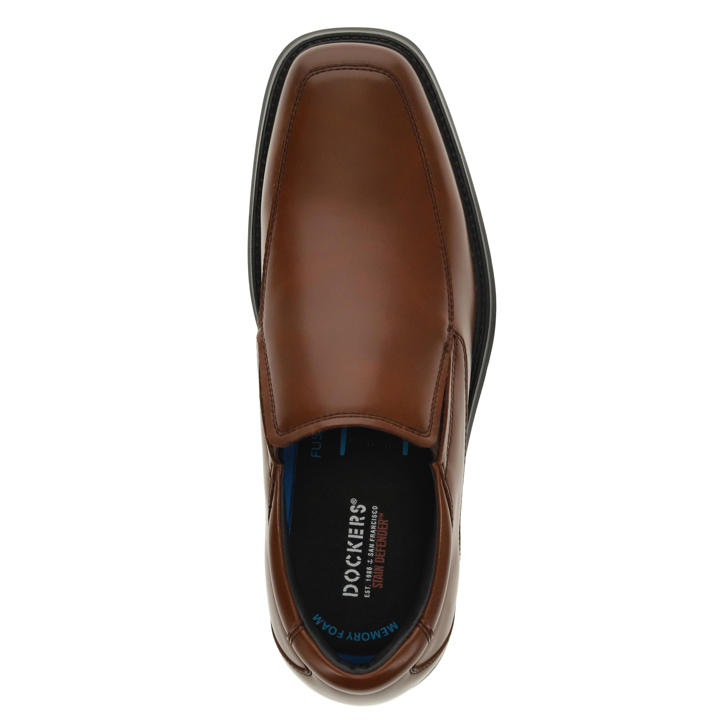 Foto 3 pulgar | Mocasines De Trabajo Antideslizantes Para Hombre Shoe Dockers Lawton, Color Canela - Venta Internacional.