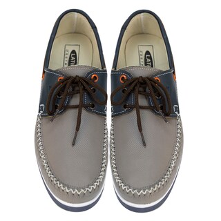 Foto 1 | Calzado Para Caballero Gris Piel Marino Piel Latino Estilo 510 #25 Nueva Imagen