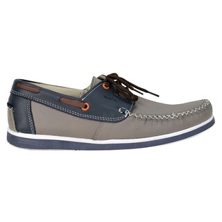 Foto 2 | Calzado Para Caballero Gris Piel Marino Piel Latino Estilo 510 #25 Nueva Imagen