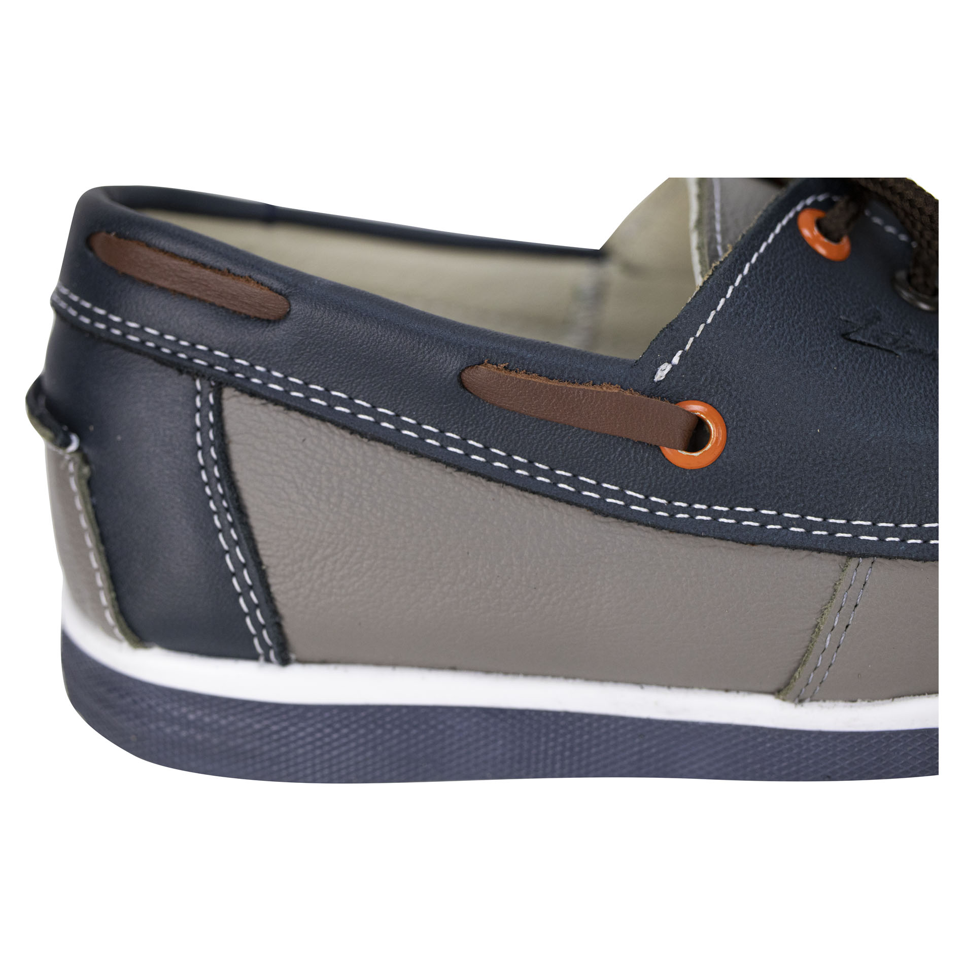 Foto 4 | Calzado Para Caballero Gris Piel Marino Piel Latino Estilo 510 #28 Nueva Imagen