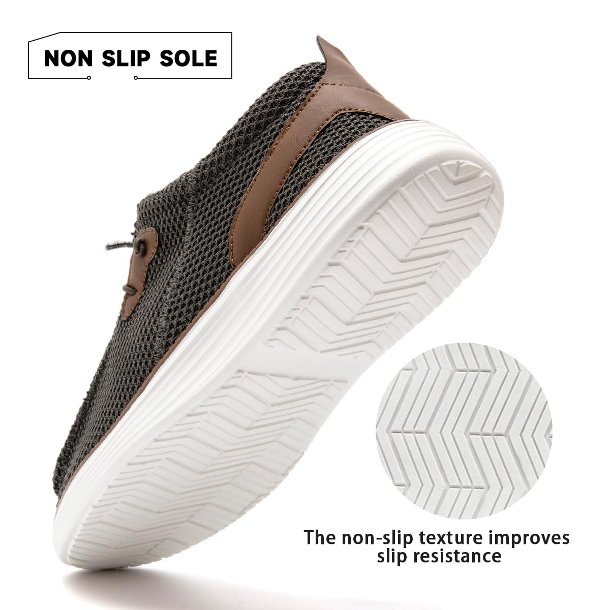 Foto 7 pulgar | Mocasines Dlwkipv Sin Cordones, Zapatos Para Caminar En Barco Para Hombre - Venta Internacional.