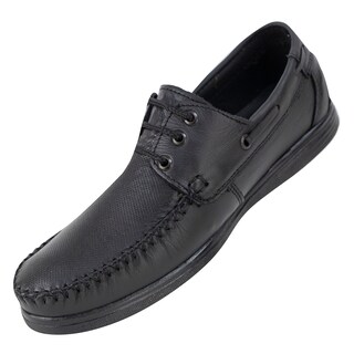 Foto 3 | Calzado Para Caballero Negro Piel Piel Latino Estilo 510 #28 Nueva Imagen