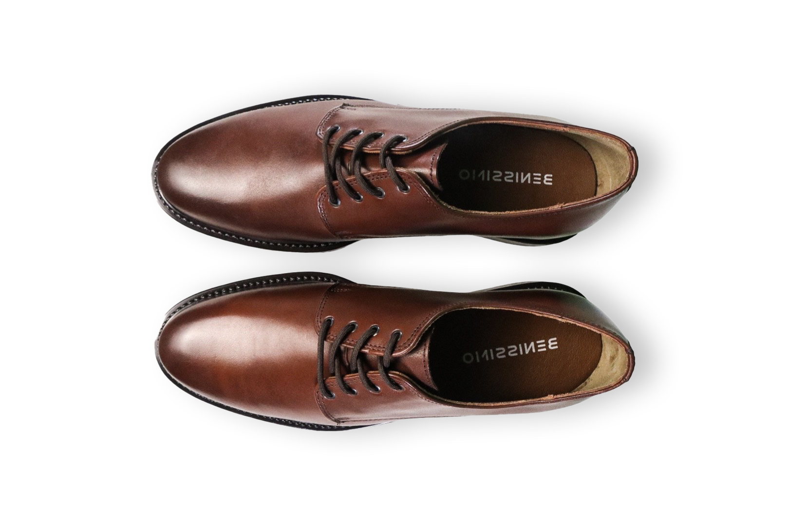 Foto 5 pulgar | Zapato Formal Hombre Benissimo 1703 Piel Café Clásico