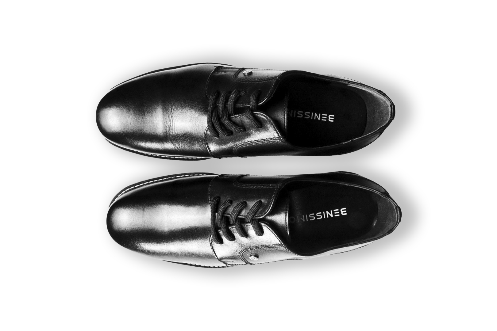 Foto 5 pulgar | Zapato Casual Hombre Benissimo 6503 Piel Negra Suela Gruesa