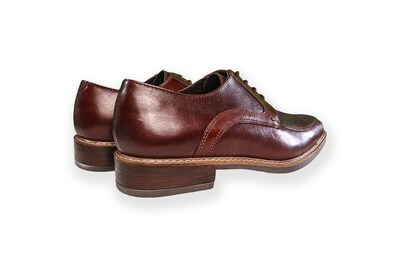 Foto 3 | Zapato Casual Hombre Benissimo 323 Piel Genuina Café