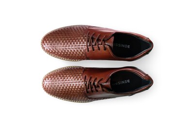 Foto 4 | Zapato Hombre Benissimo 6053 Piel Cafe Casual