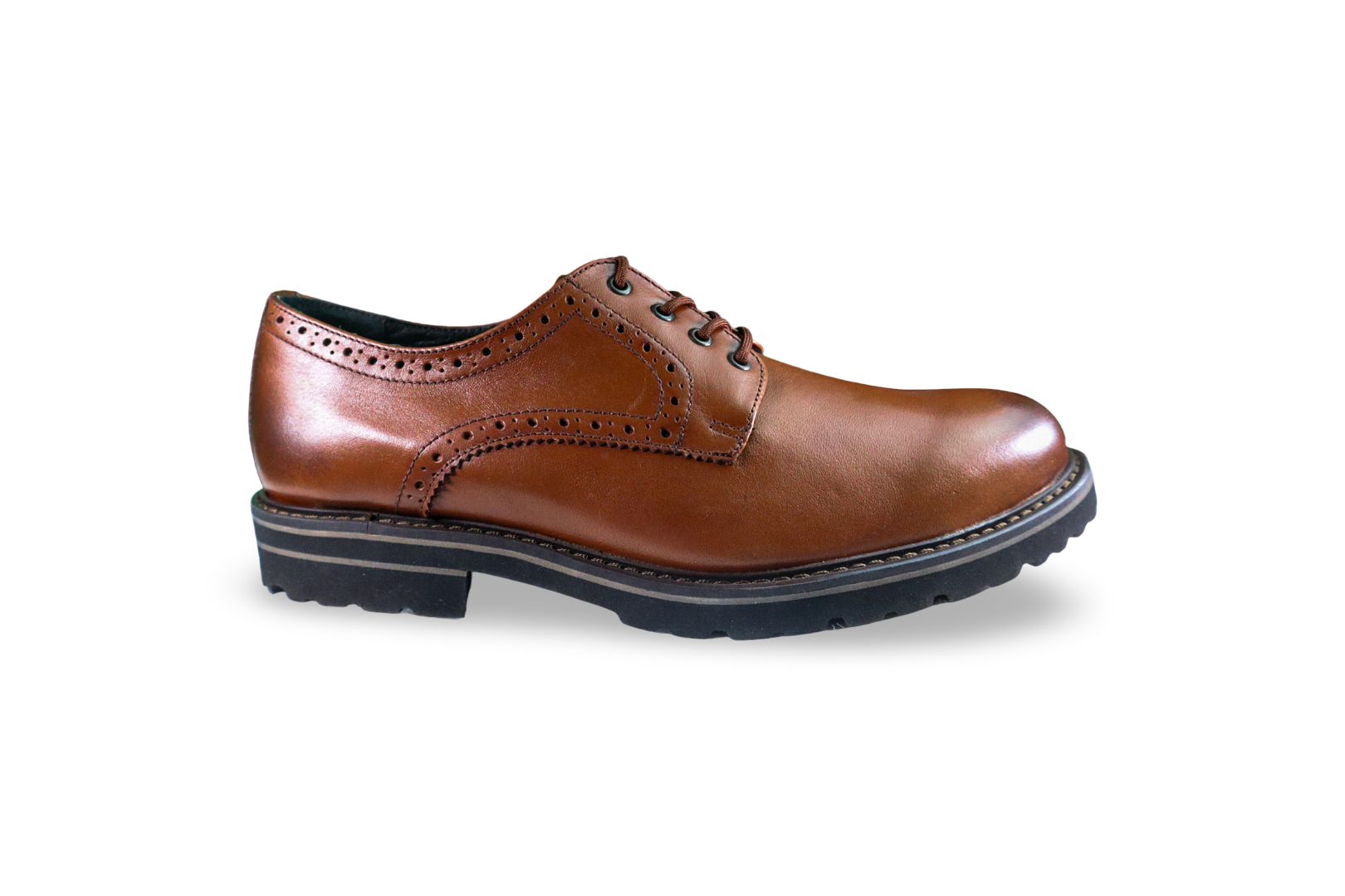 Foto 2 pulgar | Zapato Hombre Benissimo 5013 Piel Cafe Casual