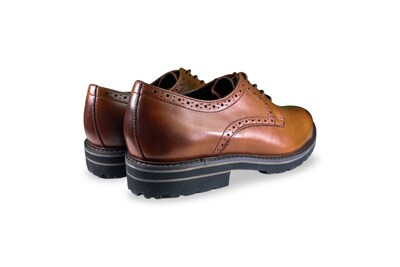 Foto 3 | Zapato Hombre Benissimo 5013 Piel Cafe Casual