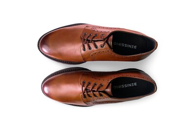 Foto 4 | Zapato Hombre Benissimo 5013 Piel Cafe Casual