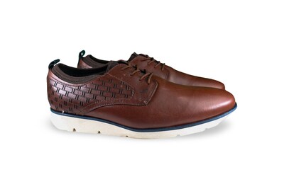 Foto 2 | Zapato Hombre Benissimo 2409 Piel Café Casual