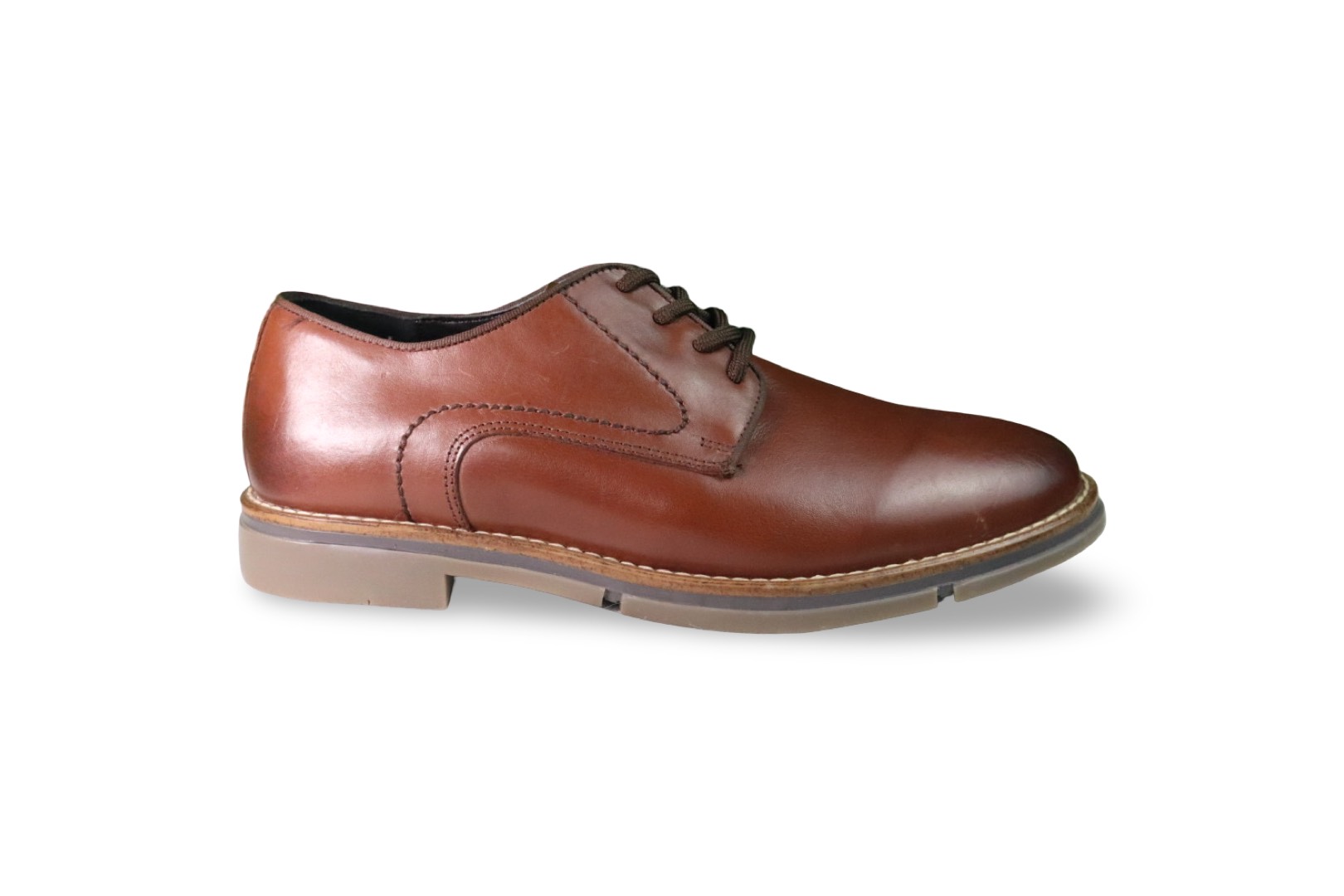 Foto 2 pulgar | Zapato Hombre Benissimo 1300 Piel Cafe Casual