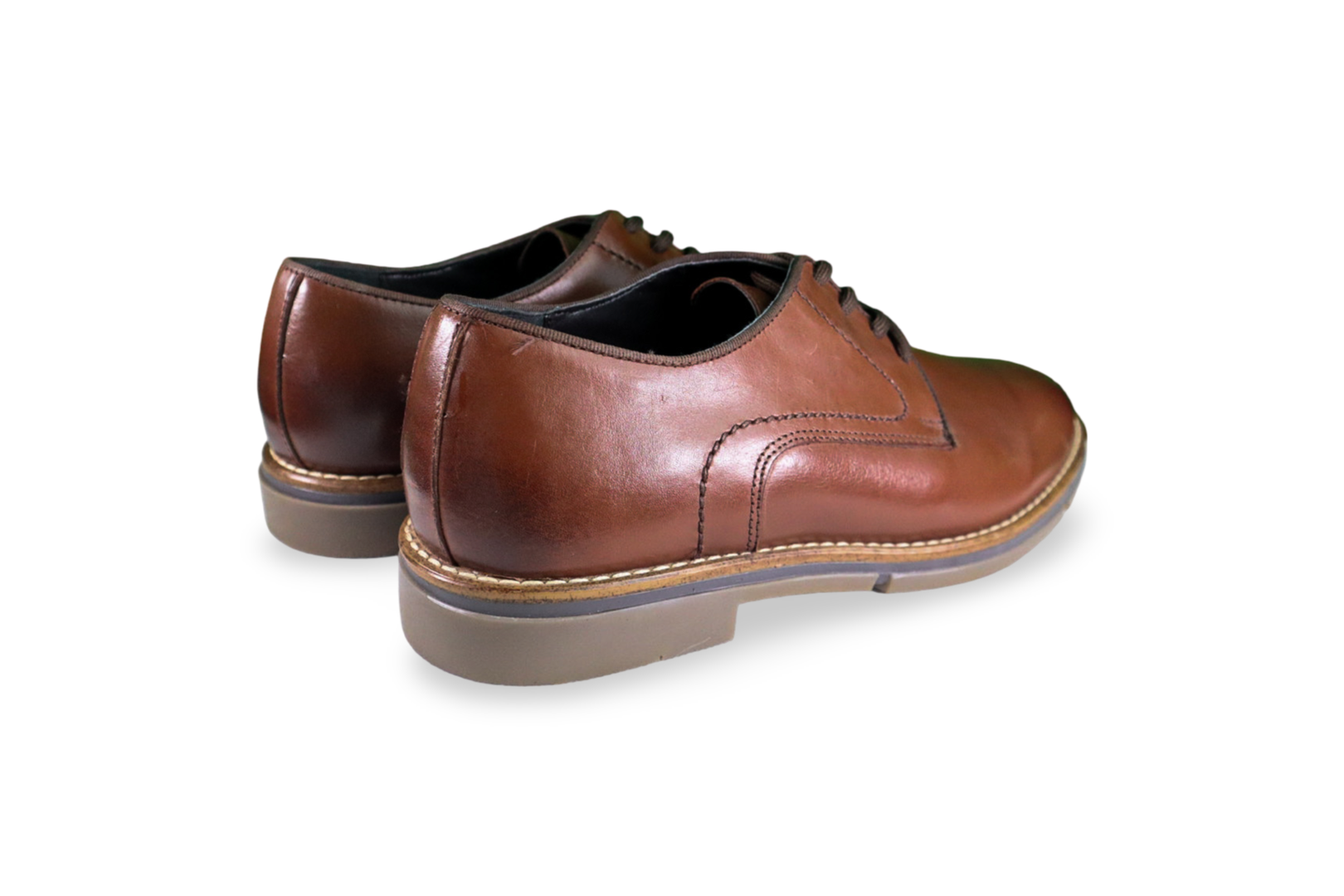 Foto 4 pulgar | Zapato Hombre Benissimo 1300 Piel Cafe Casual
