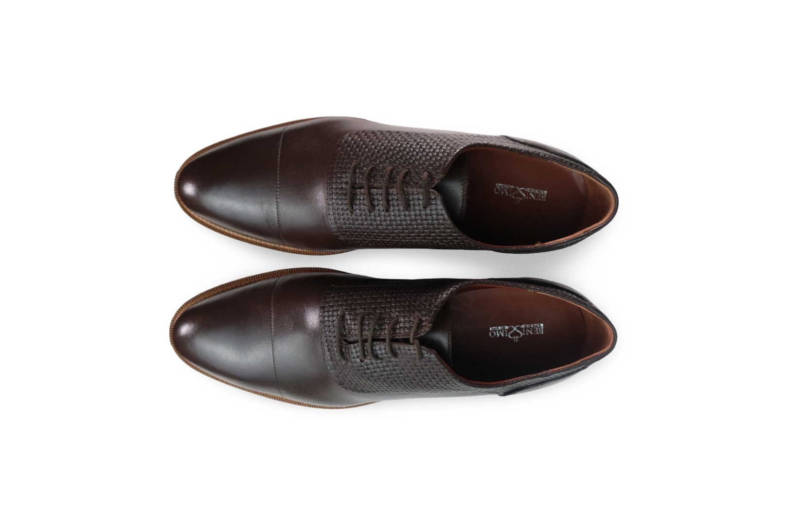 Foto 5 pulgar | Zapato Casual Hombre Benissimo 86653 Piel Café