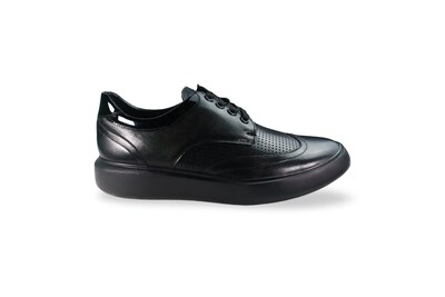 Foto 1 | Zapatos Casuales de Piel Benissimo 33507 Negros para Hombre