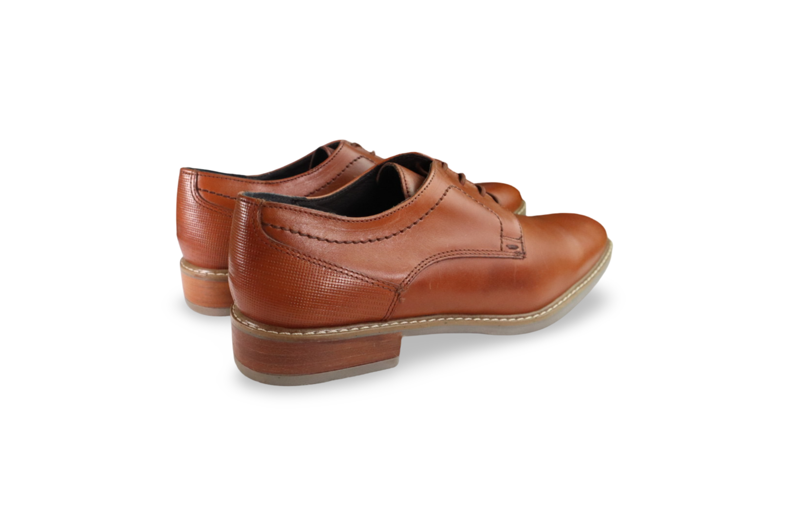 Foto 4 pulgar | Zapatos Casuales de Piel Benissimo 324 Café para Hombre