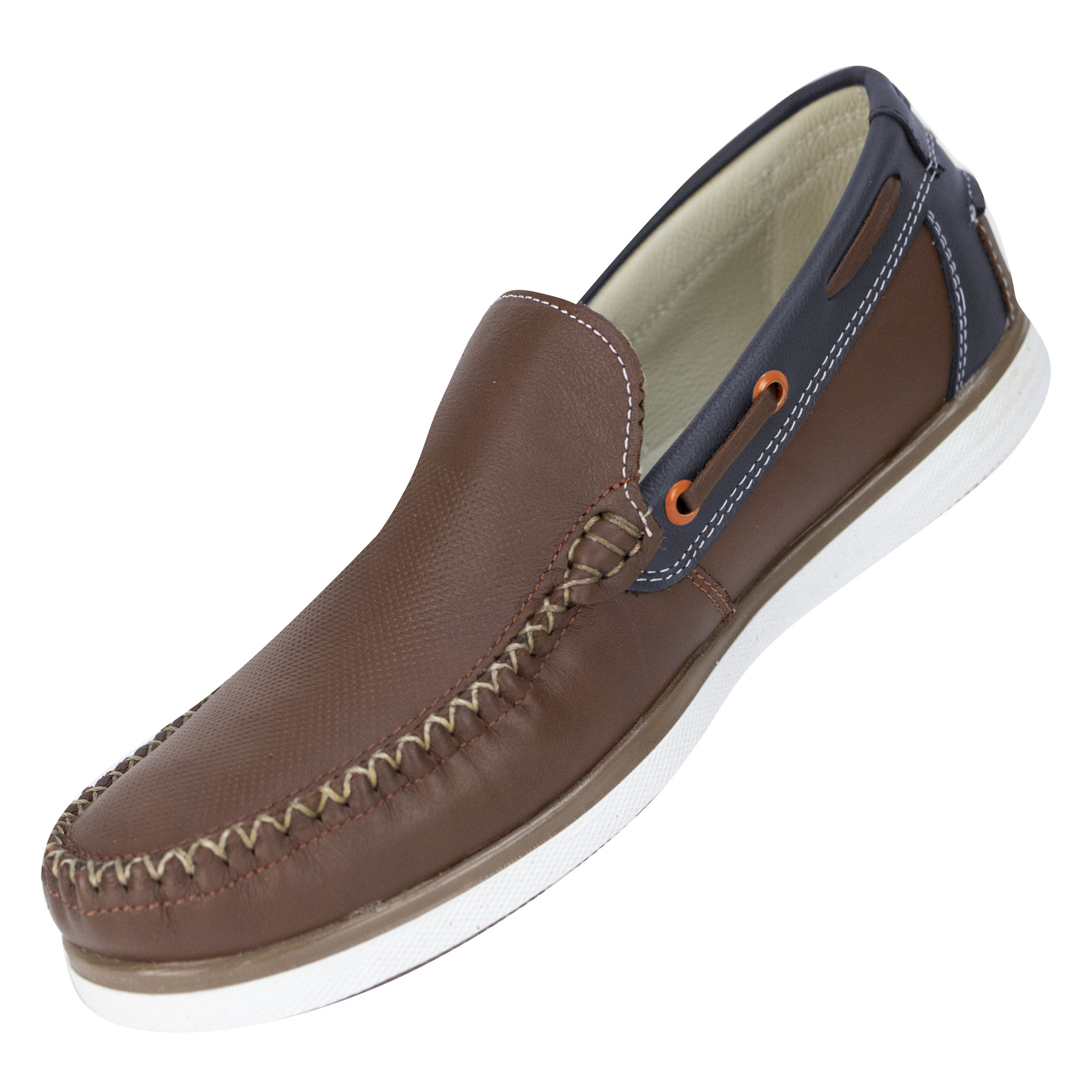 Foto 4 pulgar | Zapato Para Caballero Chedron Piel Marino Piel Latino Estilo 624 #27 Nueva Imagen