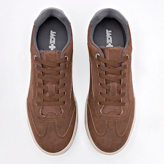 Foto 3 | Jack Rud Zapato Casual Para Hombre Camel Gris