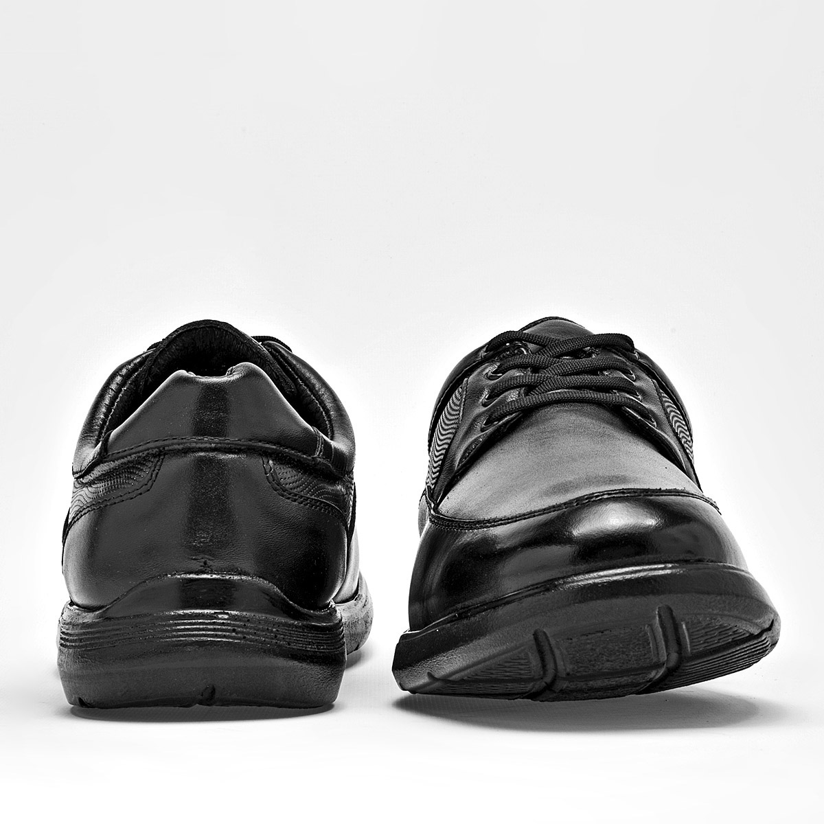 Foto 5 pulgar | Mas Descanso Zapato Casual Para Hombre Negro  Piel De Borrego
