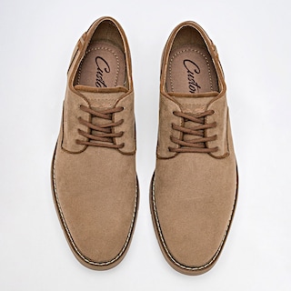 Foto 3 | Negro Total Zapato Casual Para Hombre Beige
