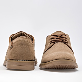 Foto 4 | Negro Total Zapato Casual Para Hombre Beige