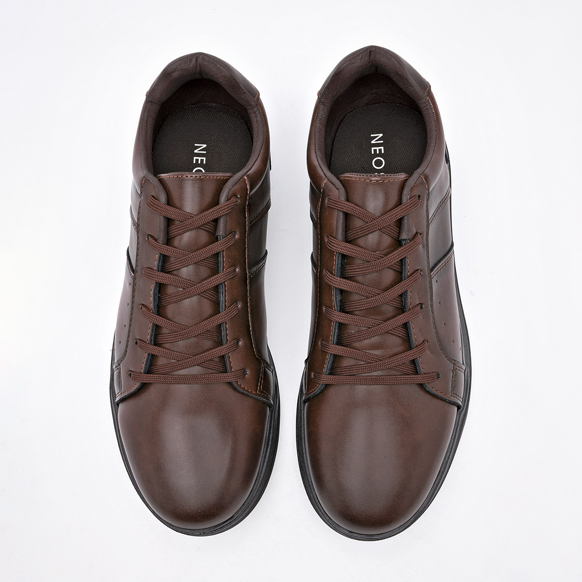 Foto 3 | Neosport Zapato Casual Para Hombre Café