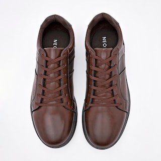 Foto 3 | Neosport Zapato Casual Para Hombre Café