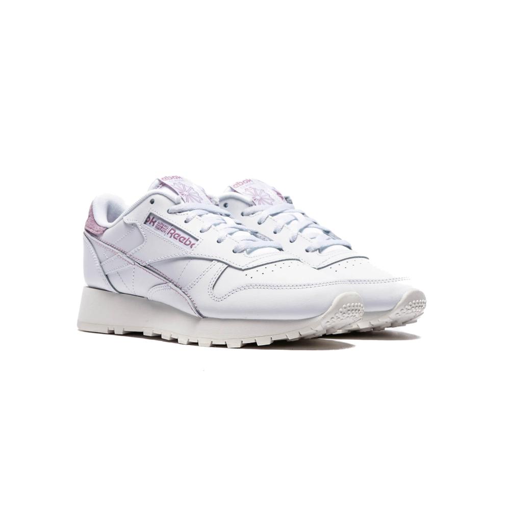 Foto 2 | Tenis Reebok Classic Laether Blancos para Mujer