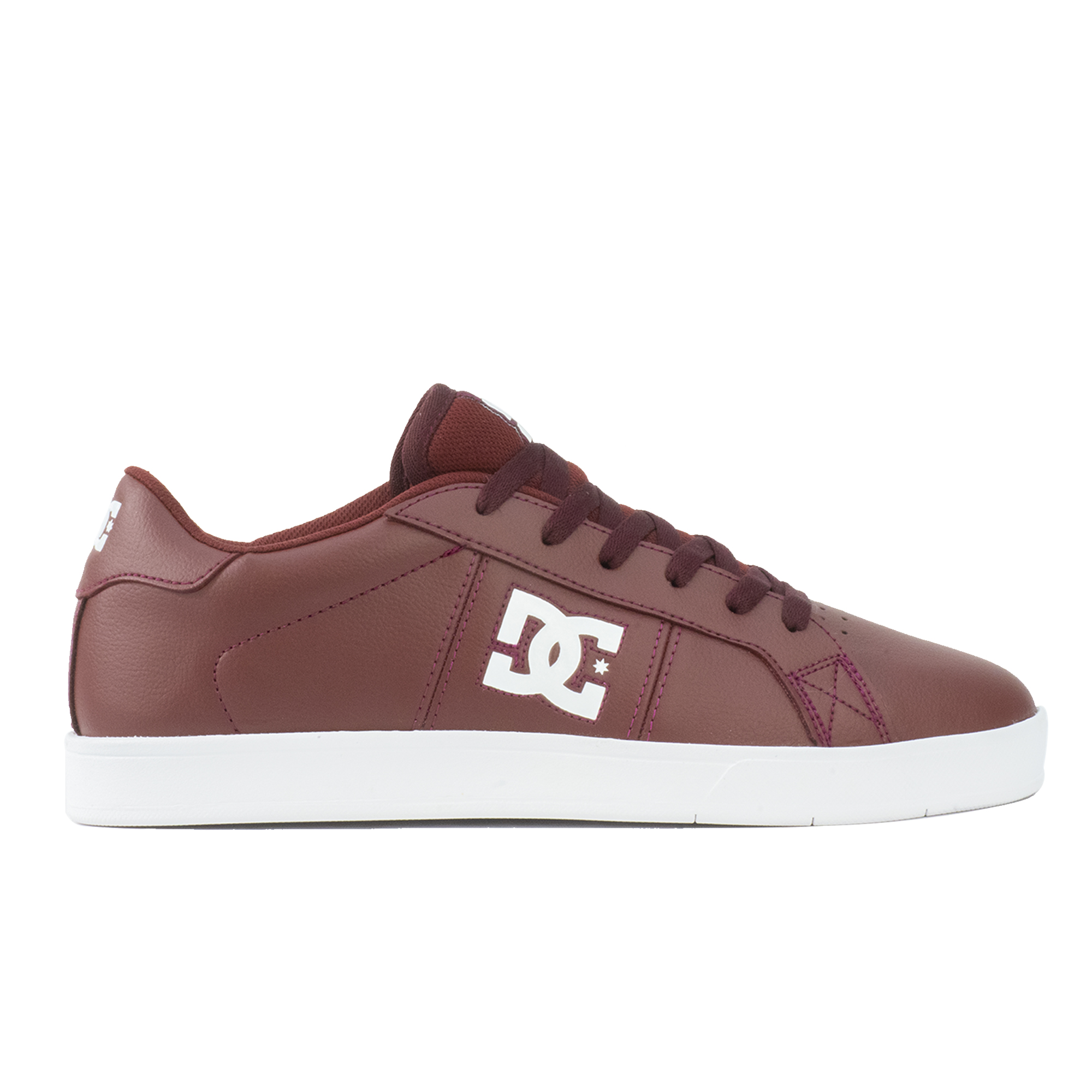 Foto 3 pulgar | Tenis DC Shoes Guinda para Hombre