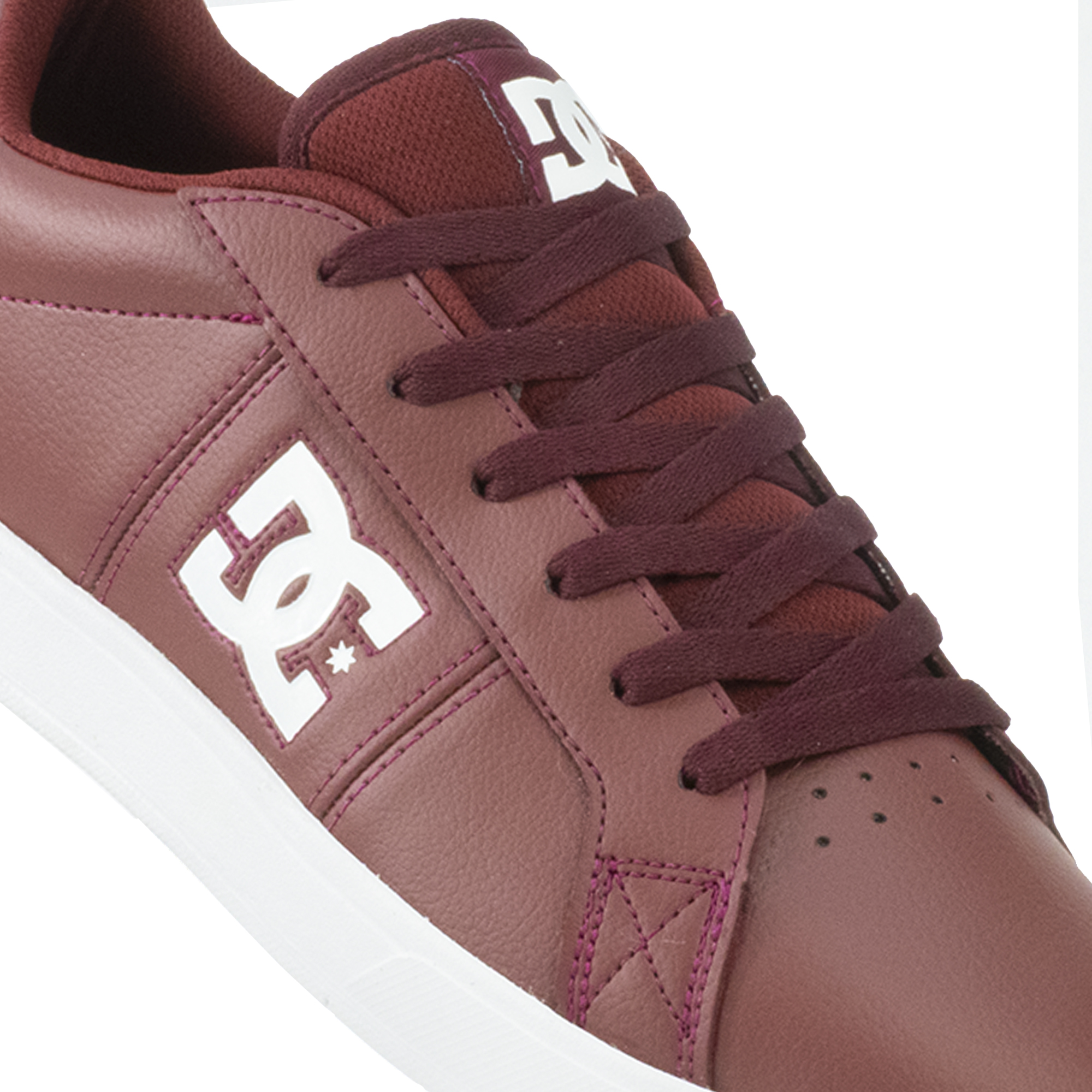 Foto 4 | Tenis DC Shoes Guinda para Hombre
